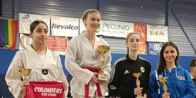 Maëlys - podium bronze